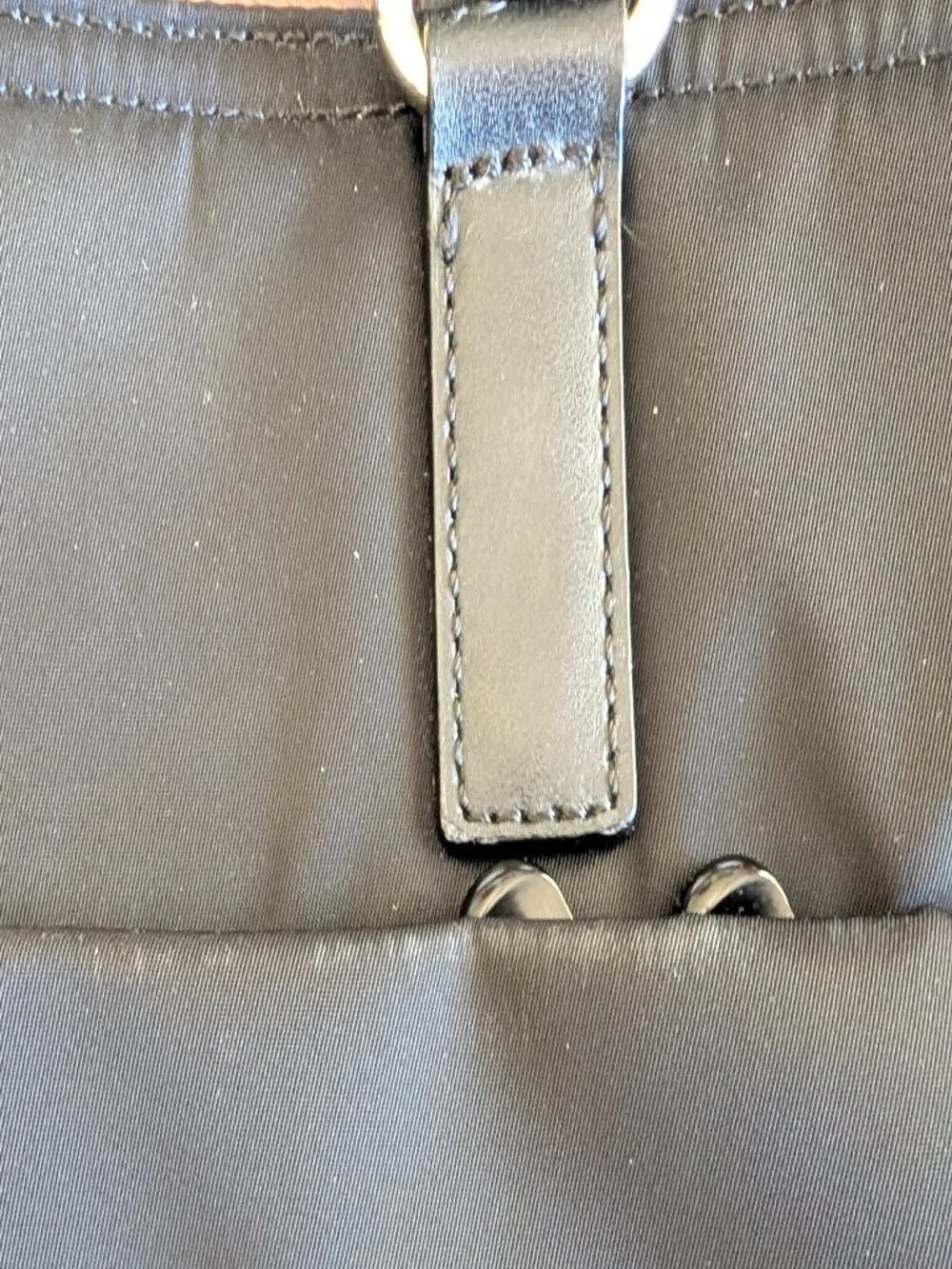 Lo & Sons Brookline Laptop Work Bag Black & Gold Hardware